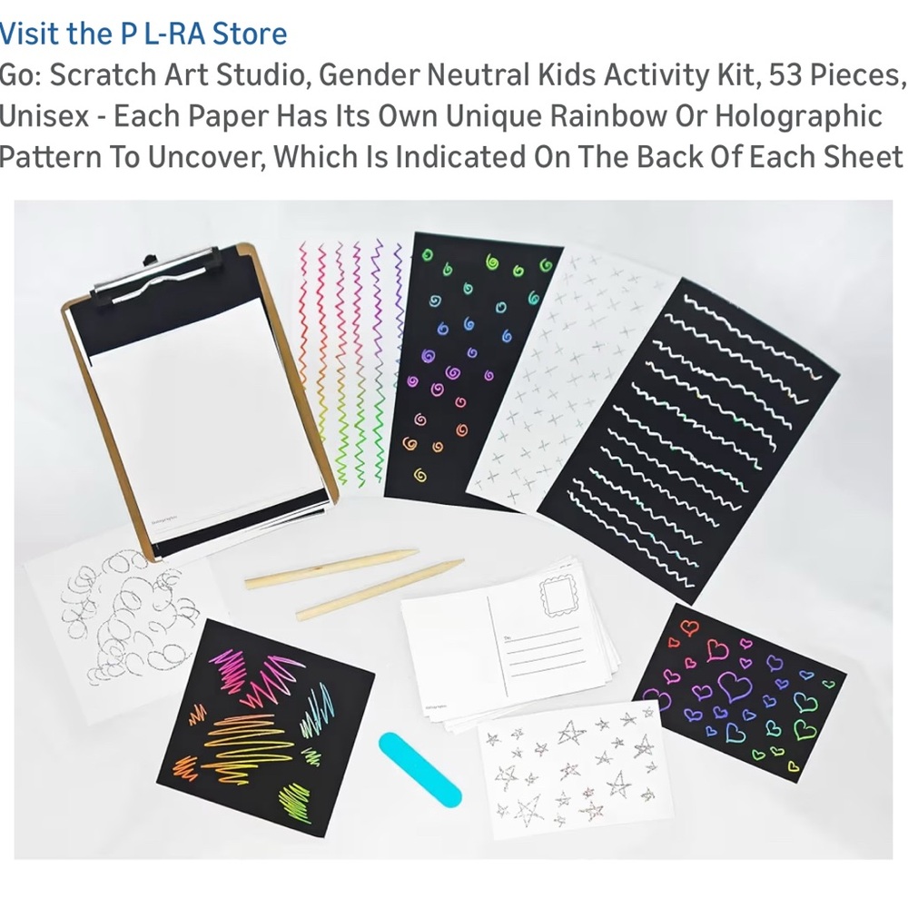 Scratch Art Studio Kit - Picture 2 of 2